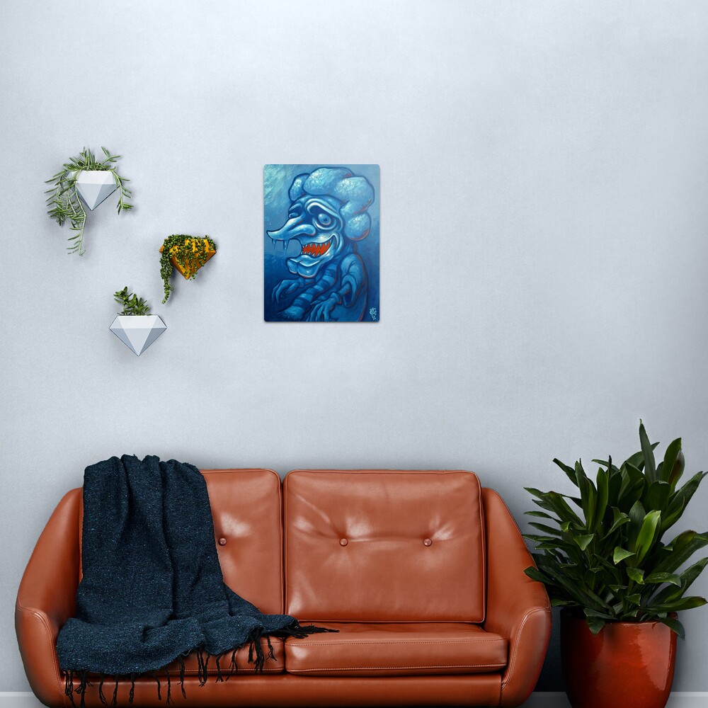 I'm the Snow Miser Metal Print