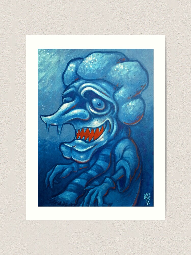 Alternate view of I'm the Snow Miser Art Print