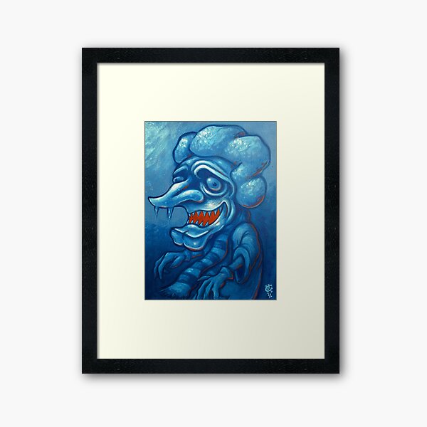 I'm the Snow Miser Framed Art Print