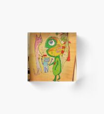 Froggie Acrylic Block