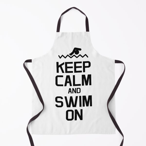 Item preview, Keep Calm and Swim On Love Swimming Life in the Fast Lane Swimming Art Design Happy Apparel Essential Inspiration Joy Mood Funny designed and sold by DesignByHeartUK.