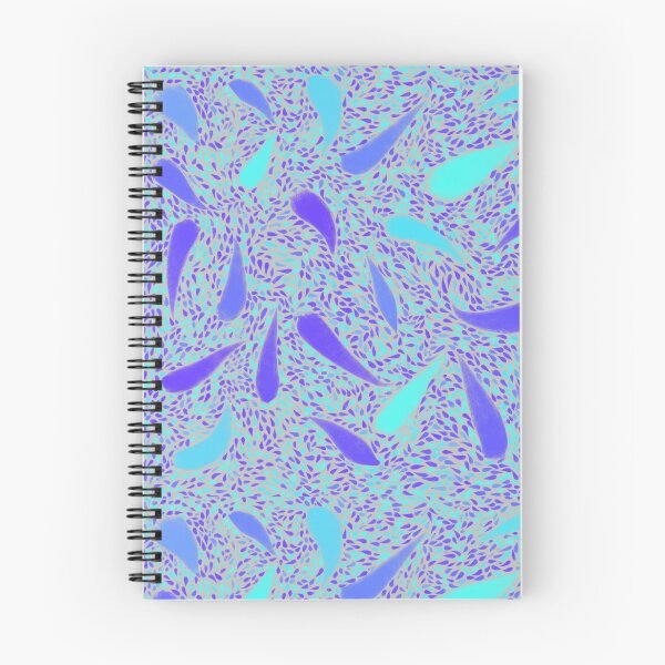Item preview, vibrant blues droplets designed and sold by RoMoro.