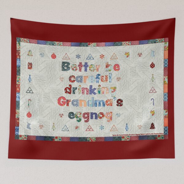 Item preview, Grandma's Eggnog Warning (full) designed and sold by John Raymond Barker.