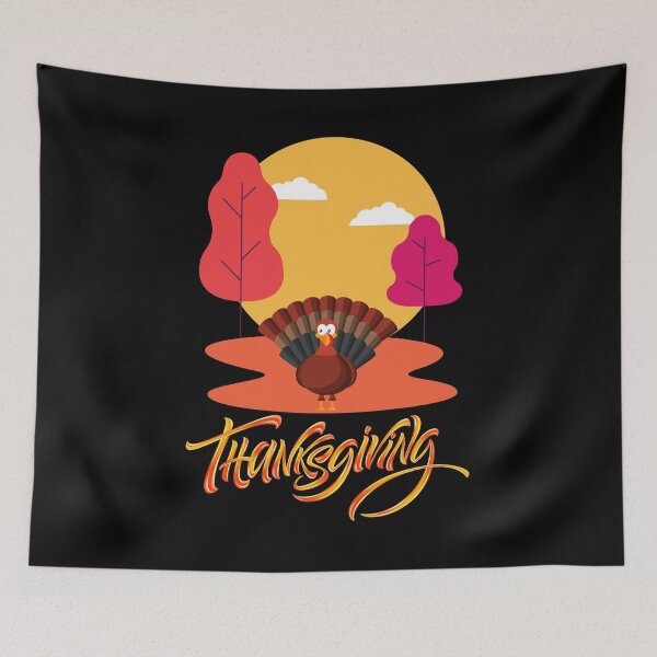 Artikelvorschau, FROHES THANKSGIVING. entworfen und verkauft von ELEGANTRETRO.