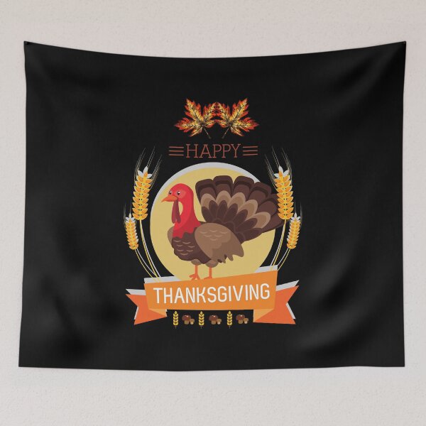 Item preview, HAPPY THANKSGIVING. designed and sold by ELEGANTRETRO.