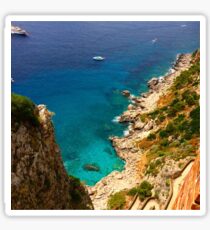 A Day In Capri, Italy Sticker