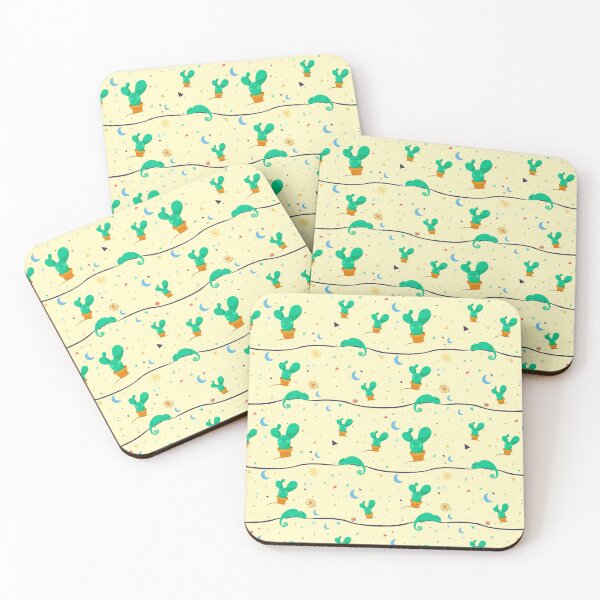 Item preview, Cactii and Iguana designed and sold by archana aravind.