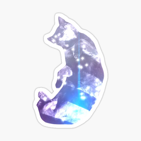 Galaxy Cat Sticker