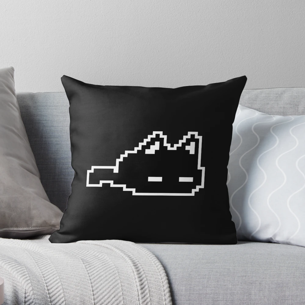 Cute Sunny Omori plush sticker Throw Pillow for Sale by