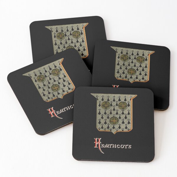 Item preview, Heathcote Family Coat of Arms designed and sold by Heraldica.