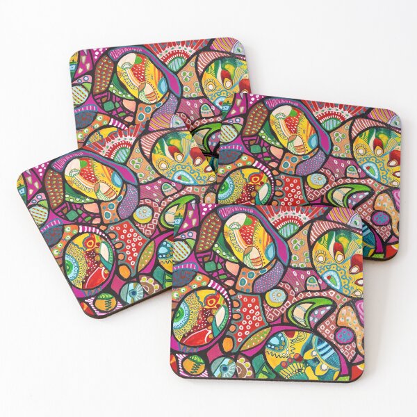 Item preview, 31. Birthday Cake: Vibrant Abstract Design by Veera Zukova designed and sold by Veera Zukova.