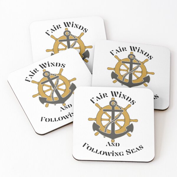 Item preview, Fair Winds and Following Seas designed and sold by tovagoods.