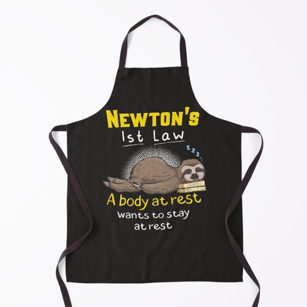 Item preview, Newton's First Law Funny Physics Joke designed and sold by MrEddie10.