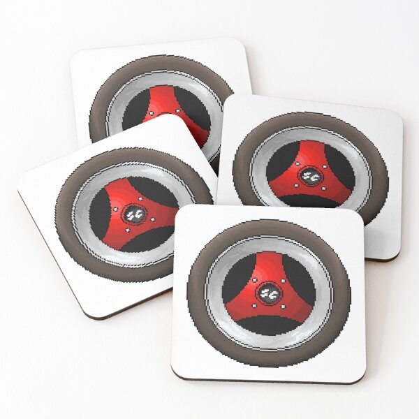 Item preview, Red Tri-Spoke Wheel designed and sold by SChinchilla.