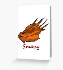 Smaug Greeting Card