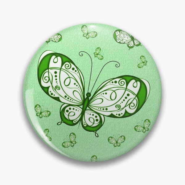 Item preview, Green Butterflies fantasy design  designed and sold by LoneAngel.