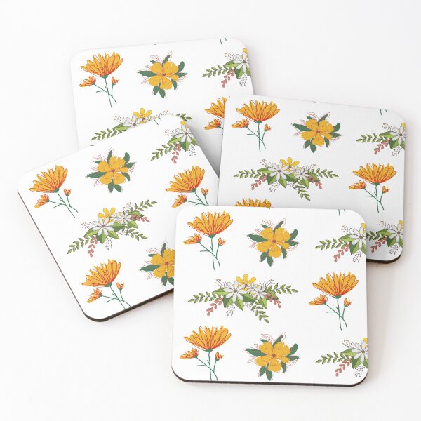 Item preview, Yellow Spring Flowers Meadly  designed and sold by Designs By YL.