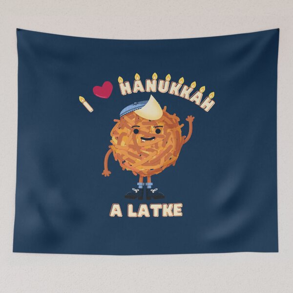 Item preview, I love Hanukkah a Latke designed and sold by Give Me that Pencil.