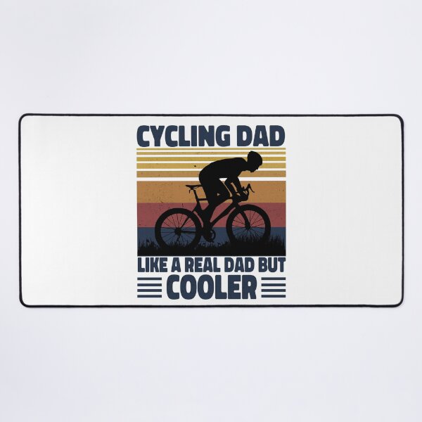 Item preview, Cycling Dad Like A Real Dad But Cooler T-Shirt, Daddy Shirts, Fathers Gift Shirt, Funny Shirts for Dad designed and sold by UniqueStylistic.