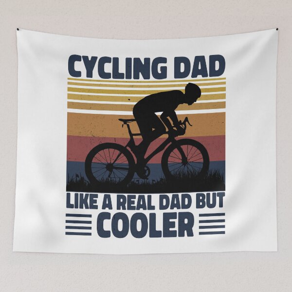 Item preview, Cycling Dad Like A Real Dad But Cooler T-Shirt, Daddy Shirts, Fathers Gift Shirt, Funny Shirts for Dad  designed and sold by UniqueStylistic.