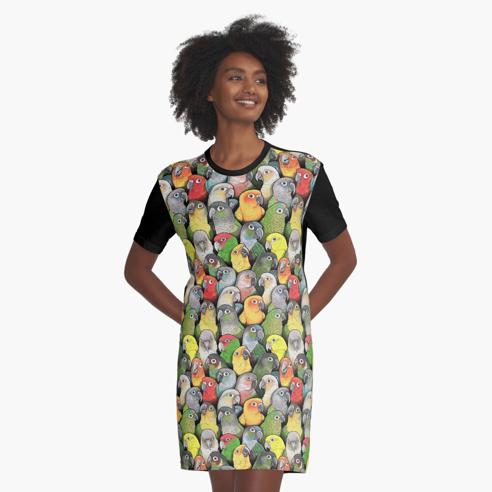 Item preview, Graphic T-Shirt Dress designed and sold by MaratusFunk.