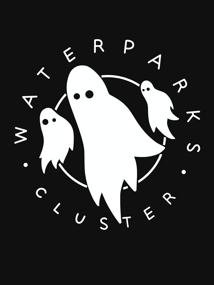 Sold waterparks glow in the dark cluster crewneck shirt