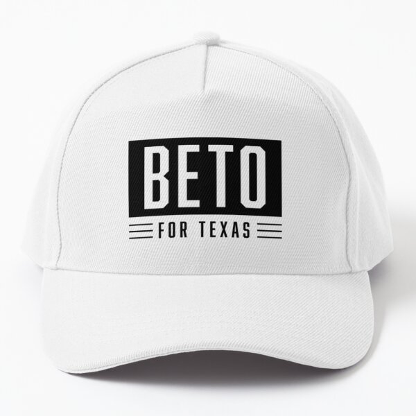 Black One Size Adjustable Strapback Baseball Cap Hat! BETO FOR SENATE 