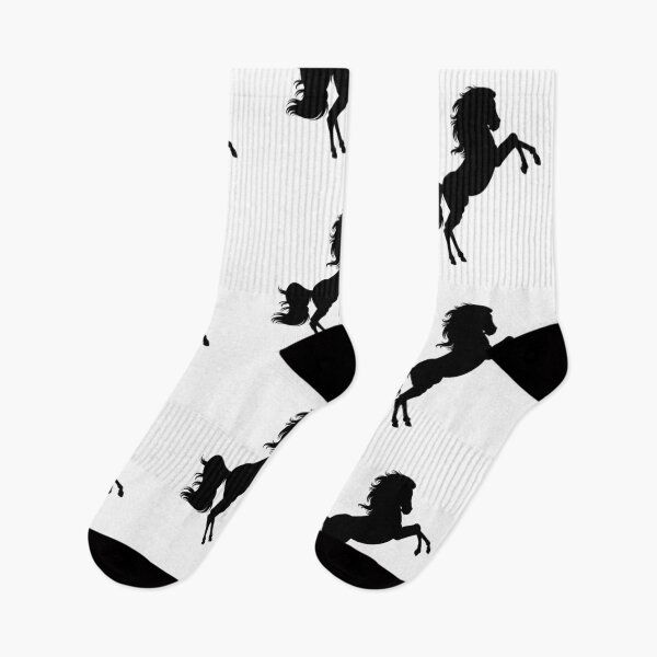 Item preview, Wild Mustang Beautiful Black Horse Silhouette  designed and sold by silviaol.