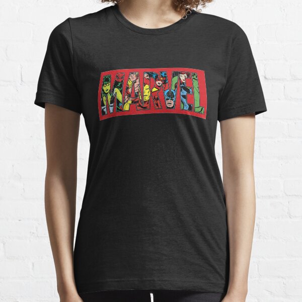 Remplissage de logo rétro Aven T-shirt essentiel