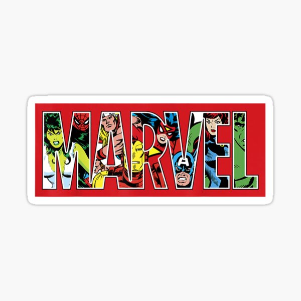 marvel stickers redbubble