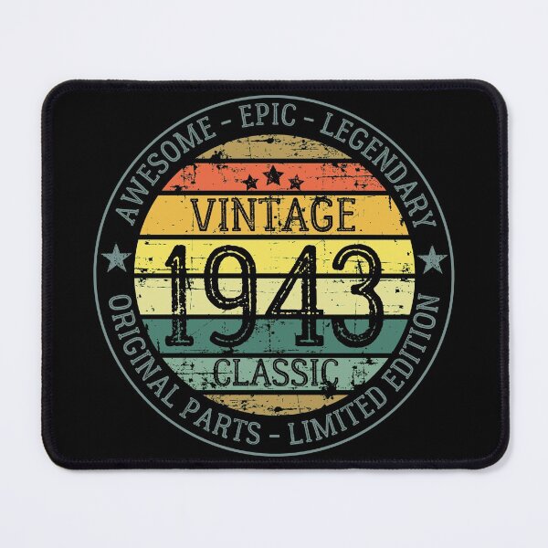 Item preview, Vintage 1943 Classic - Retro Sunset - Birthday designed and sold by Rhu Creations.