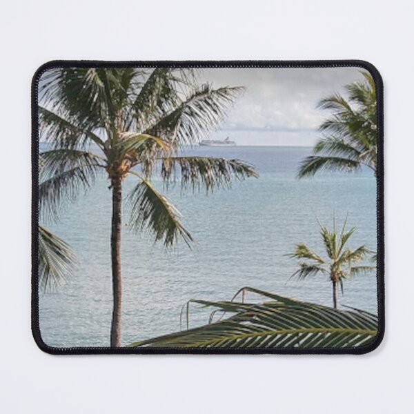 Item preview, Palm Trees Ocean Australian Landscape designed and sold by AussieMuma.