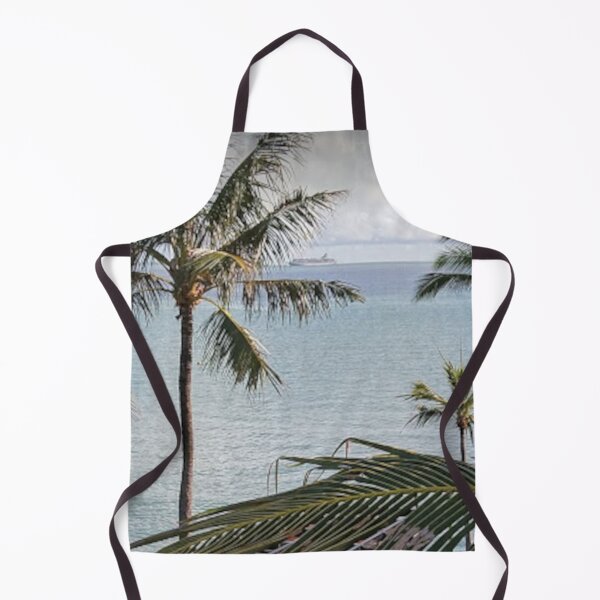 Item preview, Palm Trees Ocean Australian Landscape designed and sold by AussieMuma.