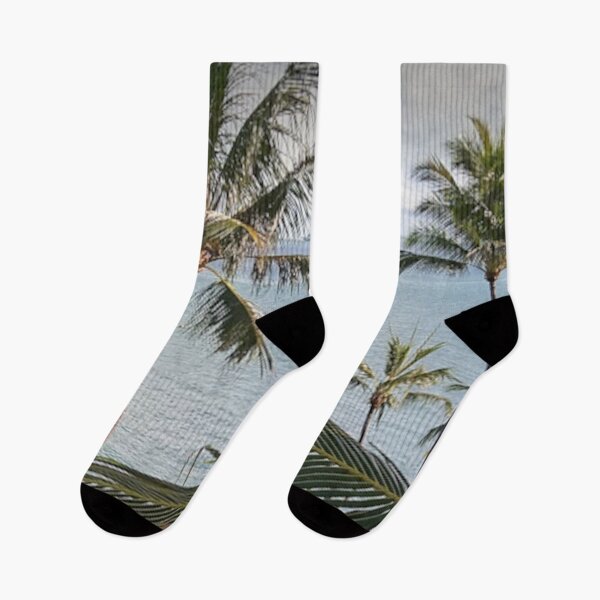 Item preview, Palm Trees Ocean Australian Landscape designed and sold by AussieMuma.