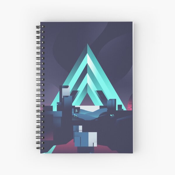 The Vault of Glass Spiral Notebook