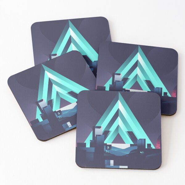 The Vault of Glass Coasters (Set of 4)