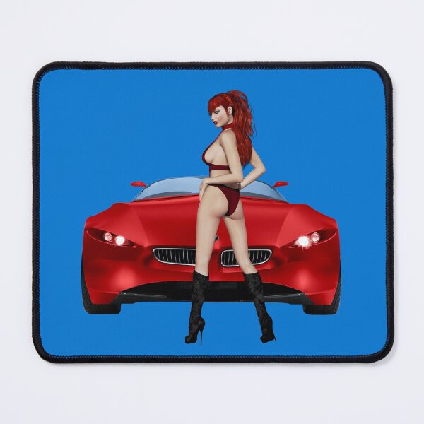 Item preview, The Color of Red, car and a model  designed and sold by LoneAngel.