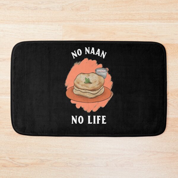 Item preview, NO NAAN NO LIFE designed and sold by RetroPlaceee.