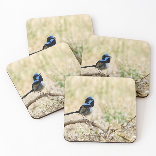 Item preview, Superb Blue Fairywren designed and sold by Stephen Ruane.
