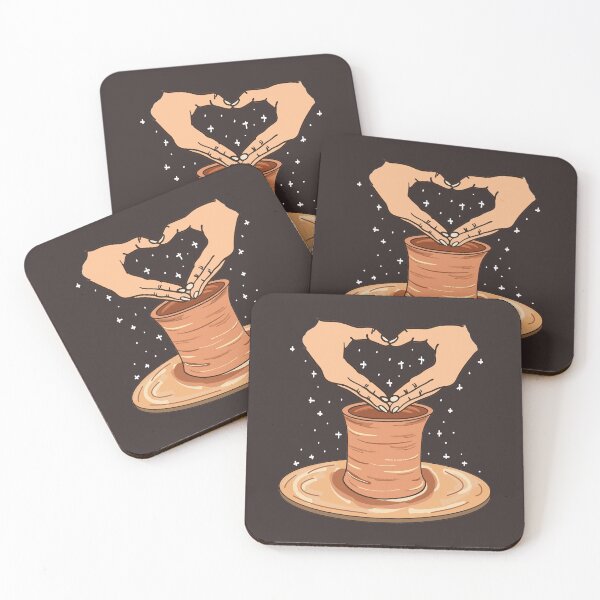 Item preview, Heart Gesture Pottery Lover Gift For Ceramic Artists designed and sold by MrEddie10.