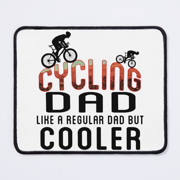Item preview, Cycling Dad Like A Real Dad But Cooler T-Shirt, Daddy Shirts, Fathers Gift Shirt, Funny Shirts for Dad designed and sold by UniqueStylistic.