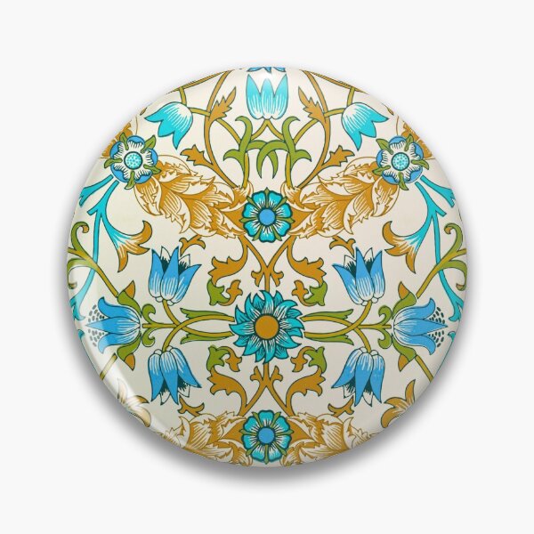 Item preview, Beautiful Floral Geometric Pattern Painting designed and sold by expatessentials.