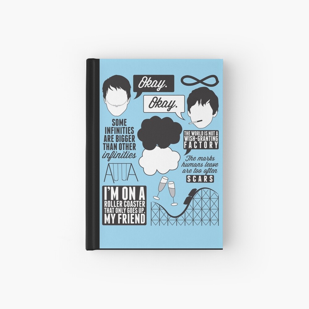The Fault In Our Stars Collage Hardcover Journal