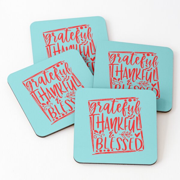 Item preview, Wonderful Thankful Grateful Blessed Design designed and sold by vhtrocate.