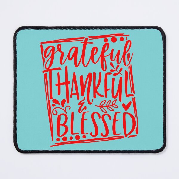 Item preview, Wonderful Thankful Grateful Blessed Design designed and sold by vhtrocate.