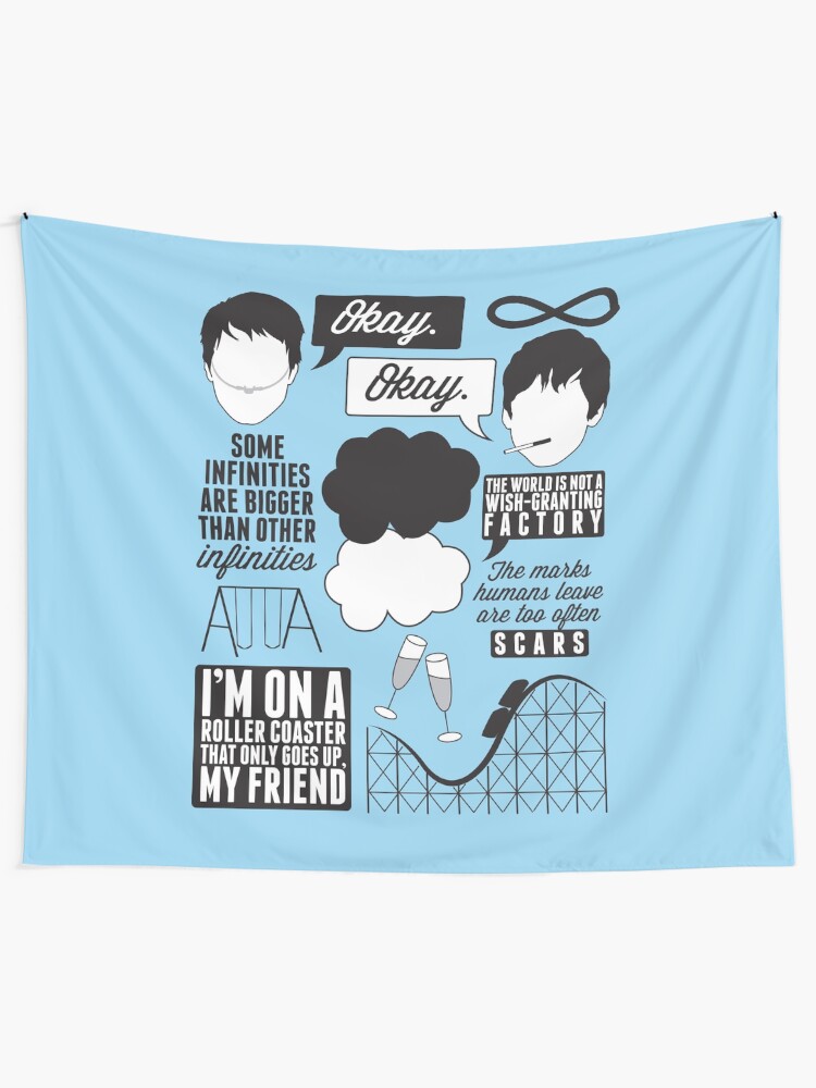 Alternate view of The Fault In Our Stars Collage Tapestry