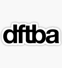 DFTBA 3.0 Sticker