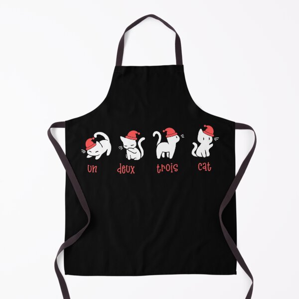 Item preview, Un deux trois cat - Kitty lovers - French number misspell- Funny animals - Francais numero designed and sold by Dolphin Graphic.