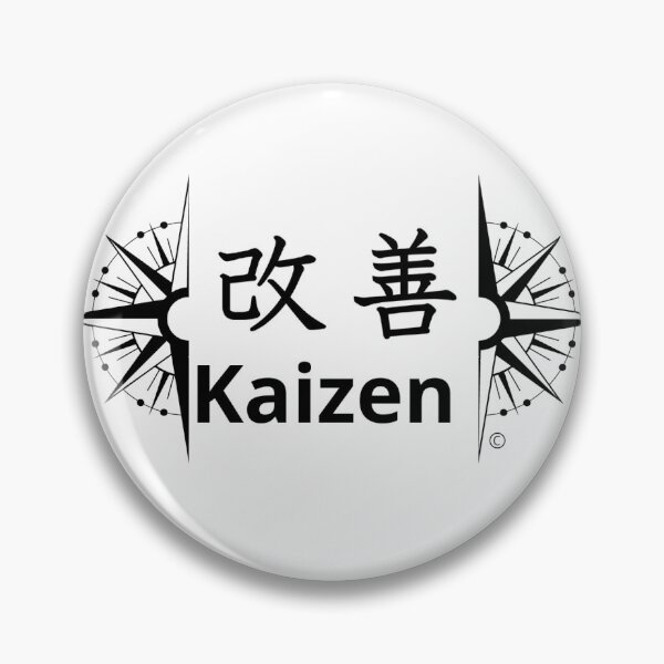 Item preview, Kaizen Chinese Characters in Compass Design designed and sold by timg58.