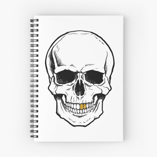 Item preview, Golden Teeth Skull designed and sold by Joricherry.